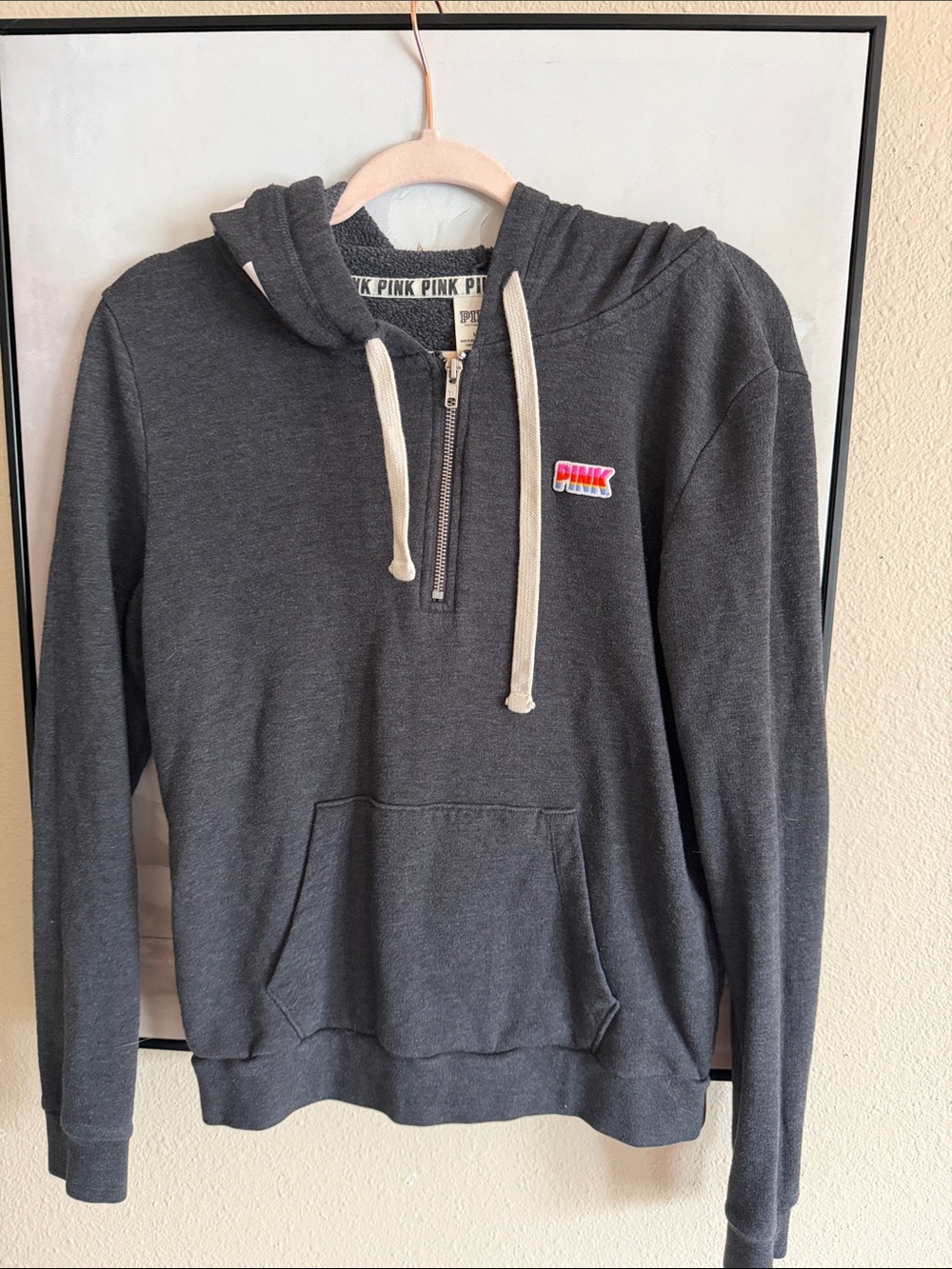 Victoria’s Secret pink full zip hoodie